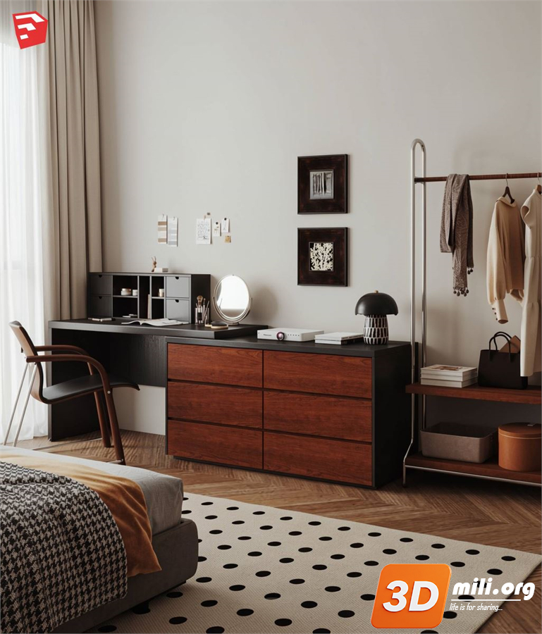 Dressing Table Skp Files 
